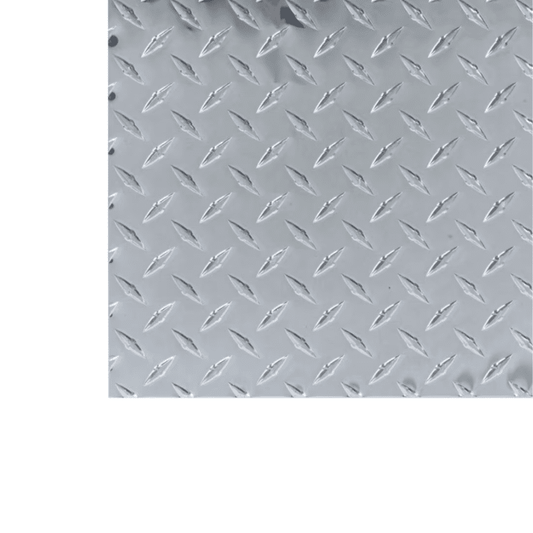 Plaque en aluminium diamanté