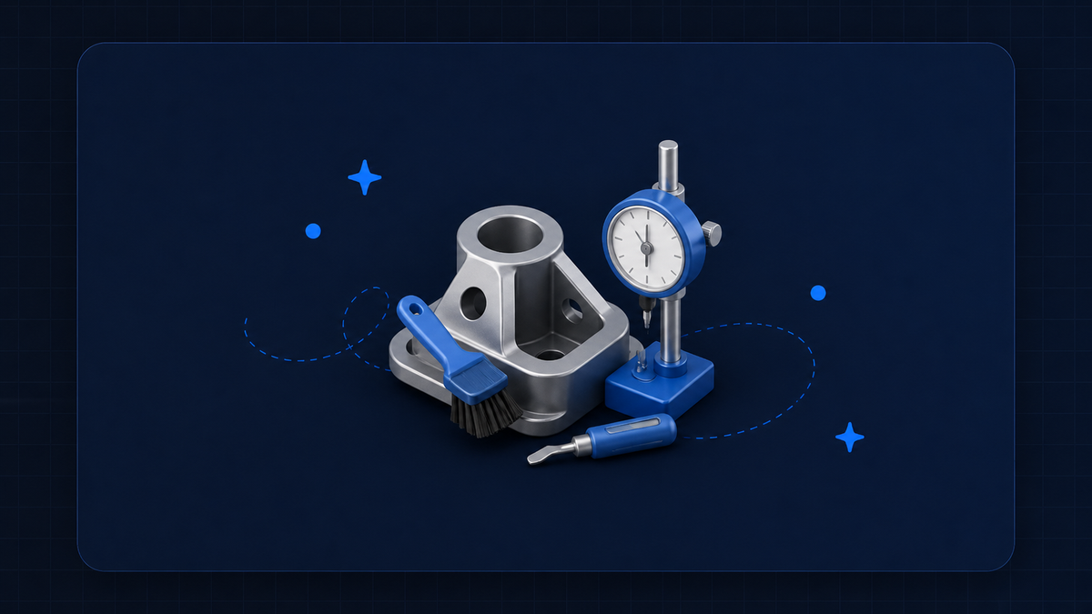 Finition et contrôle qualité